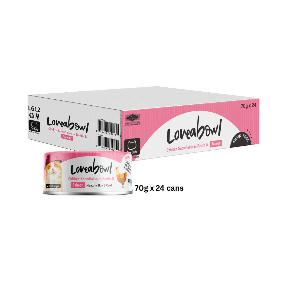 Loveabowl Cat Canned Food - Chicken/Tuna Base (24 Cans/Carton)