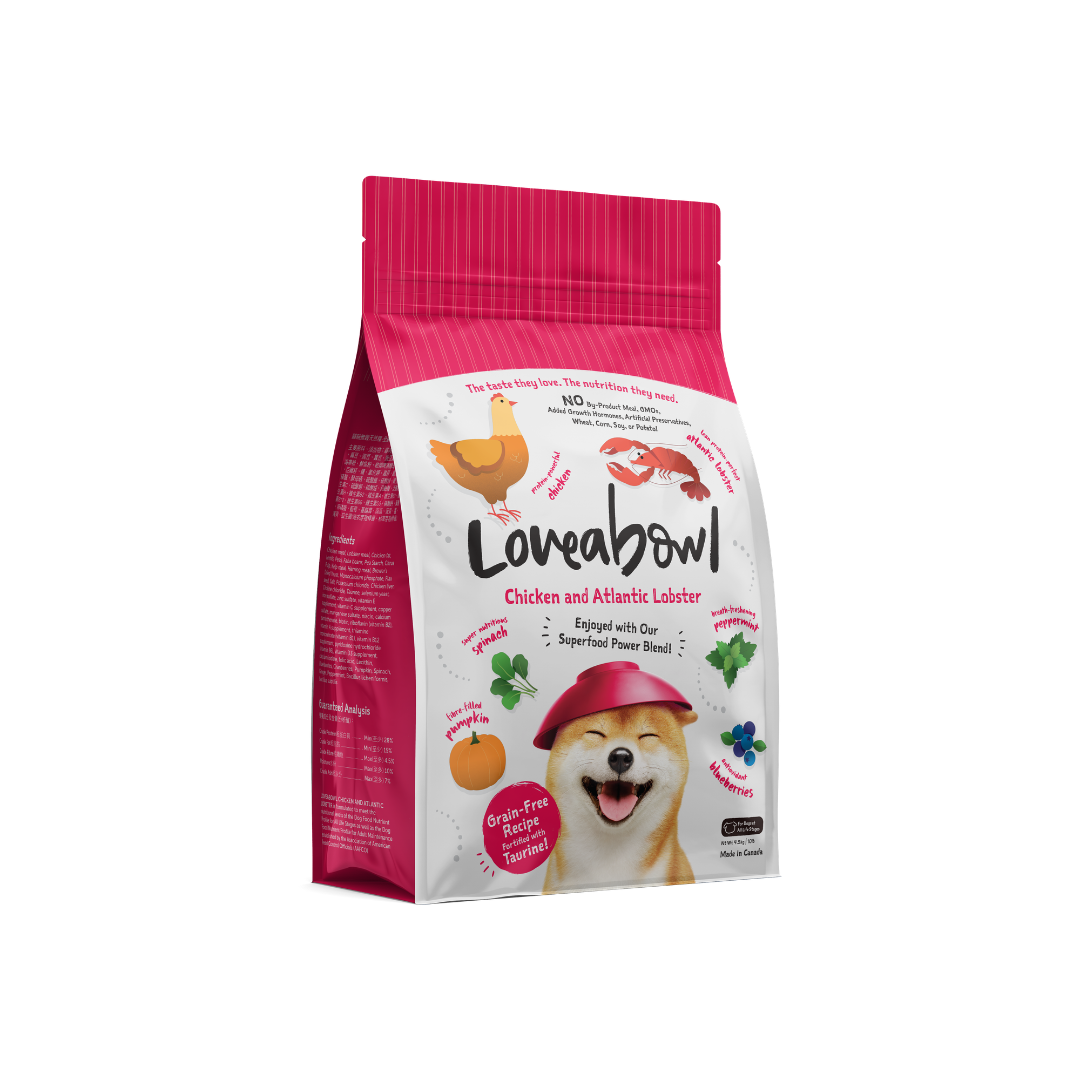 Grain Free Dry Dog Food - Chicken & Lobster 4.5kg