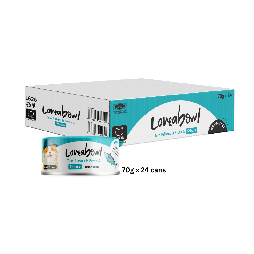 Loveabowl Cat Canned Food - Chicken/Tuna Base (24 Cans/Carton)