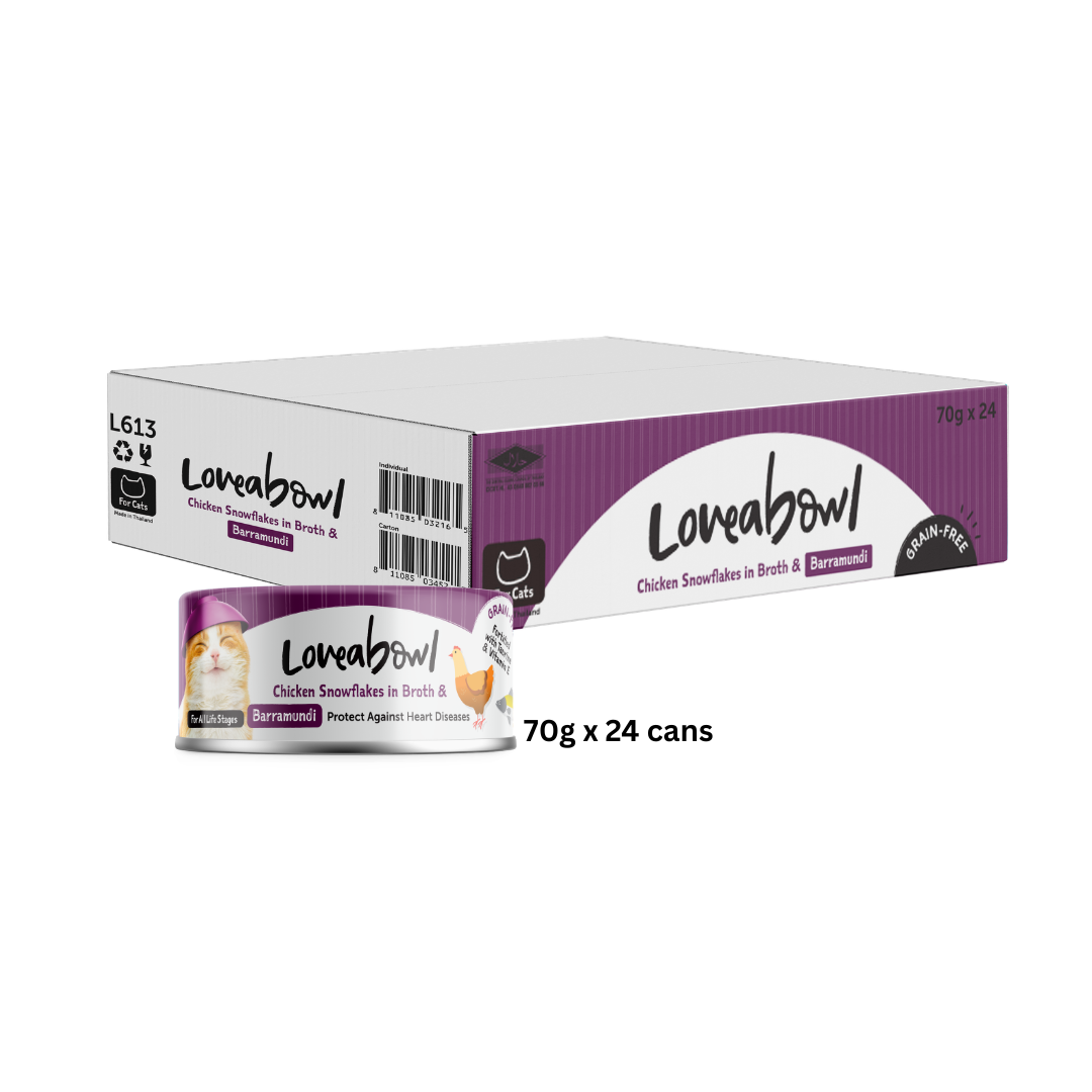 Loveabowl Cat Canned Food - Chicken/Tuna Base (24 Cans/Carton)