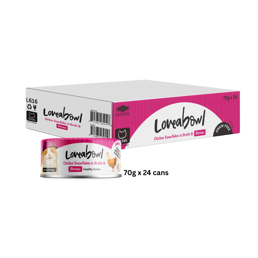 Loveabowl Cat Canned Food - Chicken/Tuna Base (24 Cans/Carton)