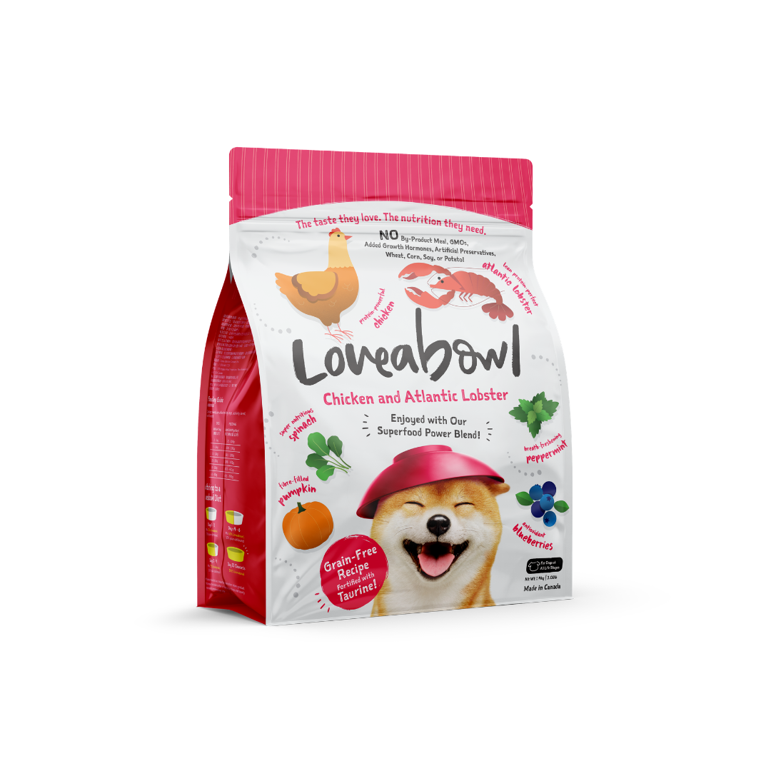 Grain Free Dry Dog Food - Chicken & Lobster 1.4kg