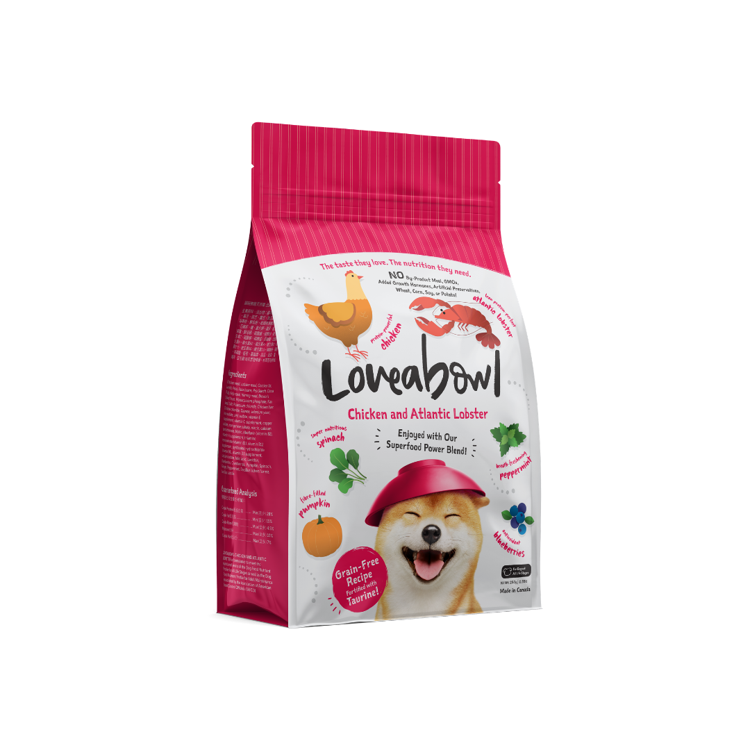 Grain Free Dry Dog Food - Chicken & Lobster 250g