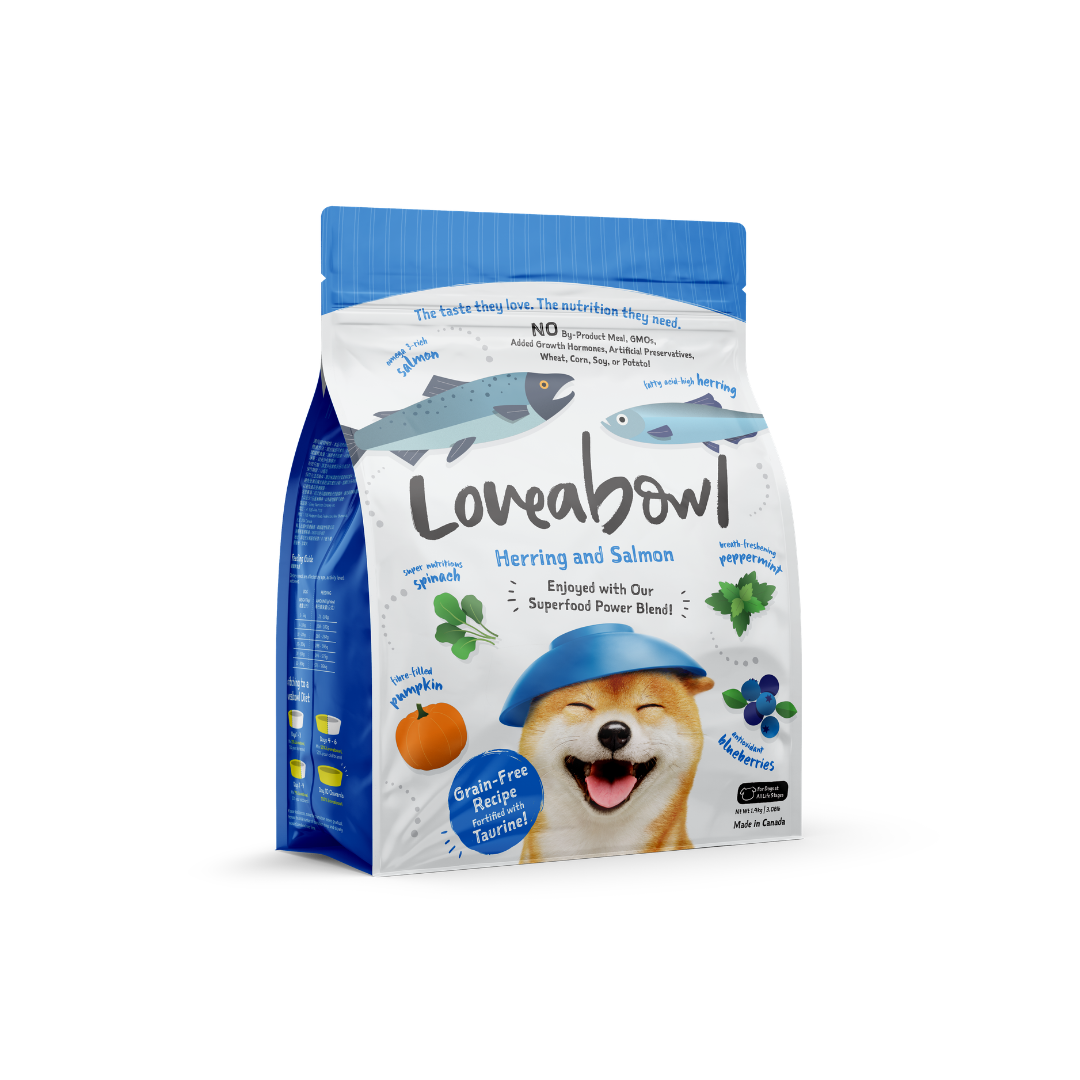 Grain Free Dry Dog Food - Herring & Salmon 1.4kg