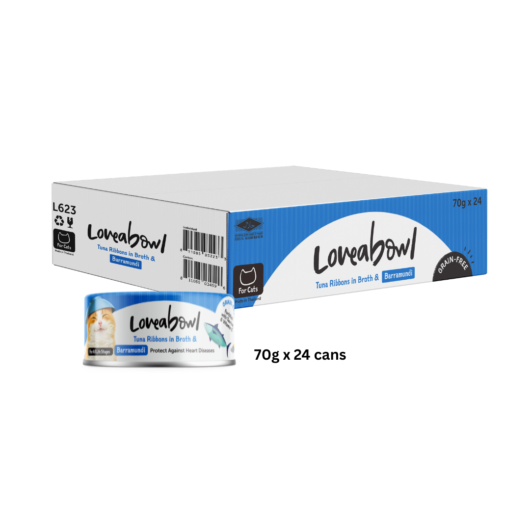 Loveabowl Cat Canned Food - Chicken/Tuna Base (24 Cans/Carton)