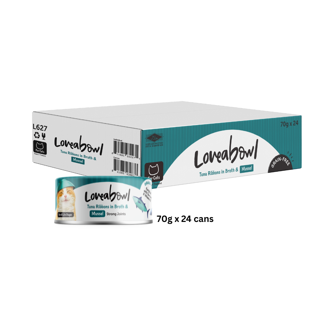 Loveabowl Cat Canned Food - Chicken/Tuna Base (24 Cans/Carton)