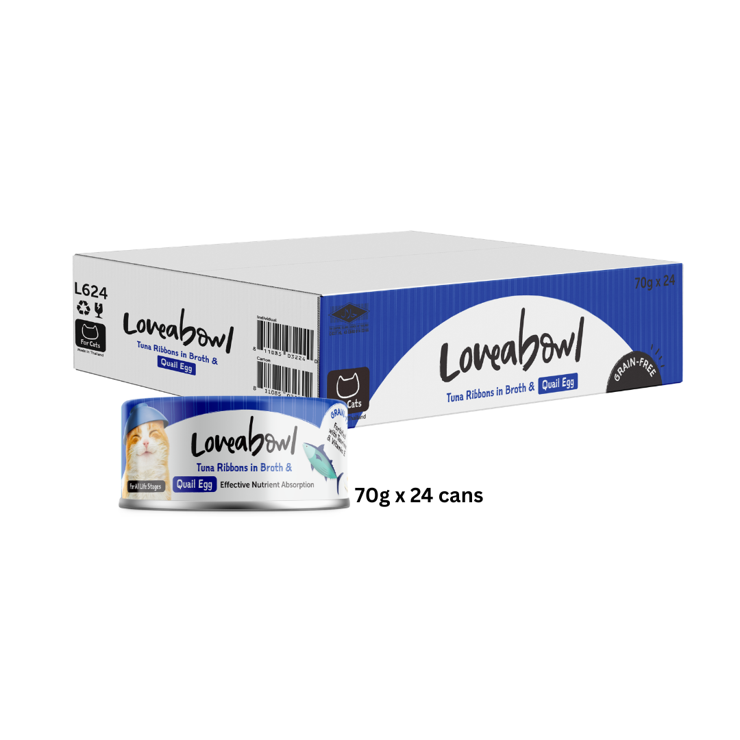 Loveabowl Cat Canned Food - Chicken/Tuna Base (24 Cans/Carton)