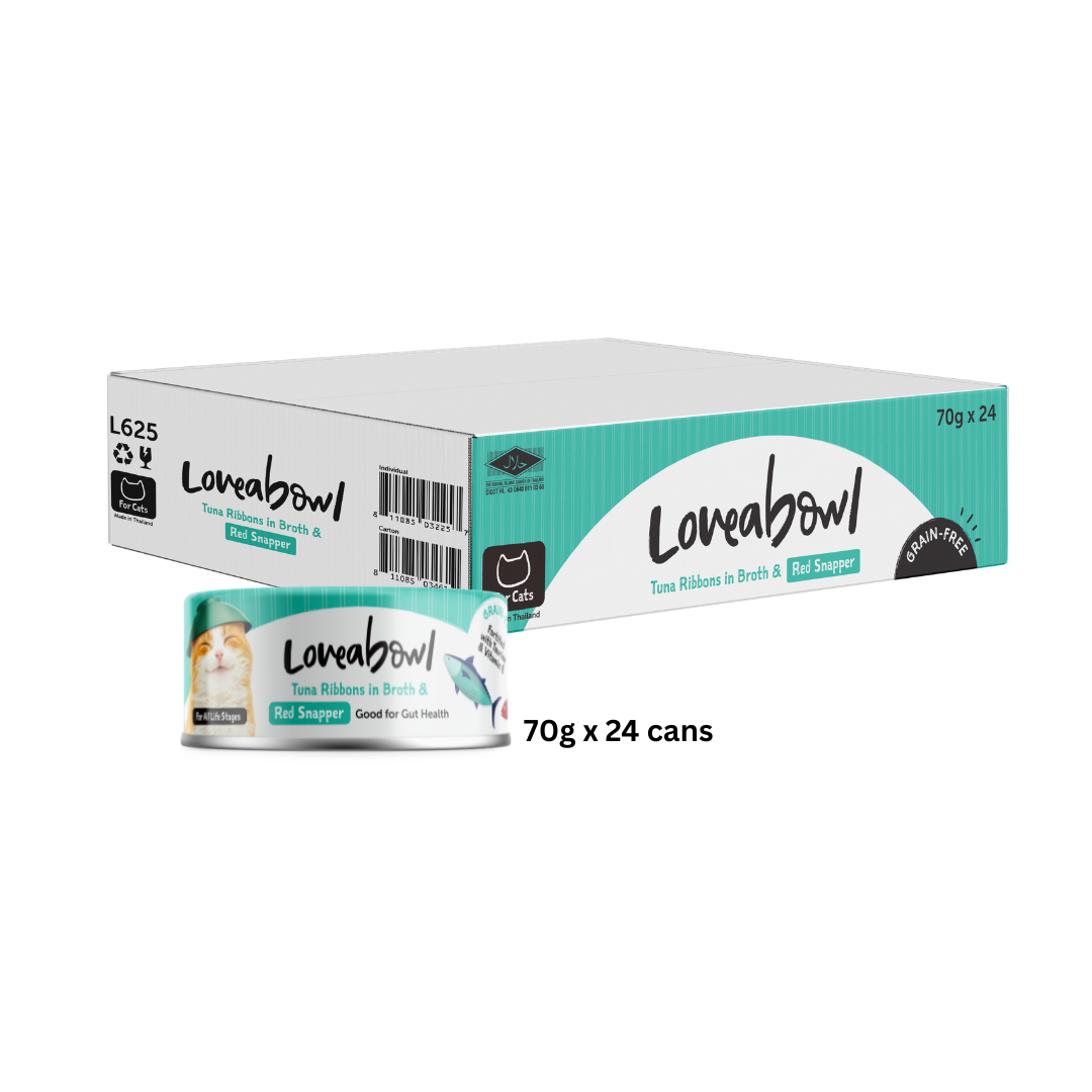Loveabowl Cat Canned Food - Chicken/Tuna Base (24 Cans/Carton)