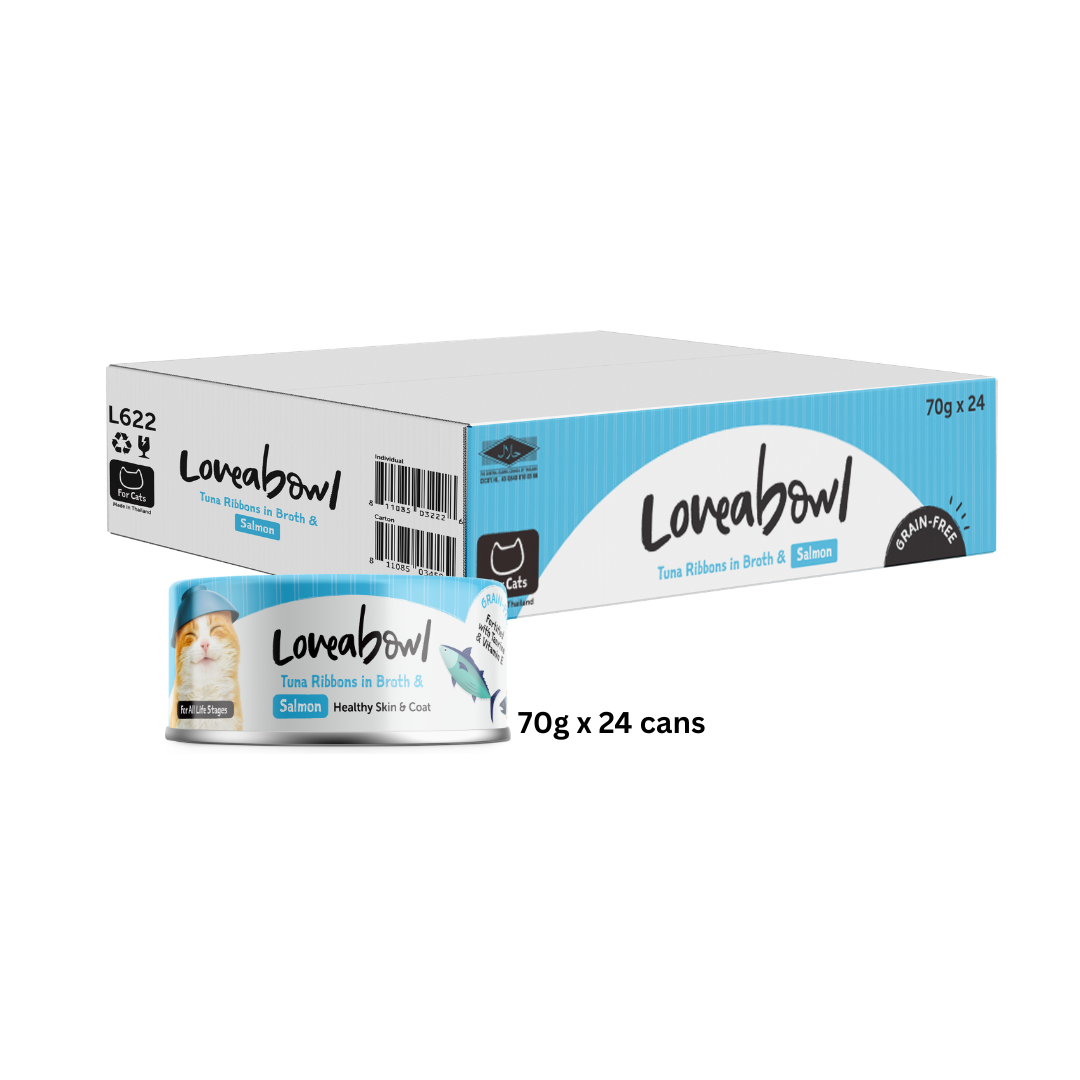 Loveabowl Cat Canned Food - Chicken/Tuna Base (24 Cans/Carton)