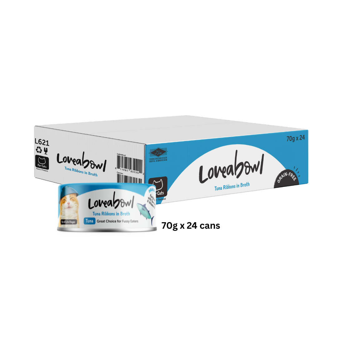 Loveabowl Cat Canned Food - Chicken/Tuna Base (24 Cans/Carton)